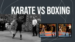 Boxer Insists He Only Punch Against Karate - Boxing vs Kyokushin