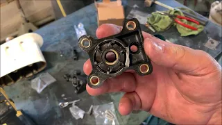Johnson 9.9 water pump replacement 1987