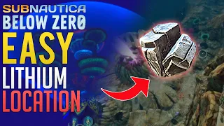 Where to find LITHIUM | Subnautica Below Zero guide