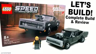 LEGO Speed Champions 2022 Fast & Furious 1970 Dodge Charger R/T 76912 Build & Review