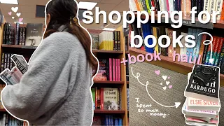 book shopping and haul + reading updates! 💌📚