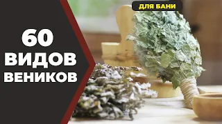 Более 60 видов банных веников//Живая Баня Иван Бояринцев