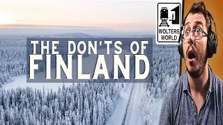 Italian Reacts To Finland - What NOT to Do in Finland