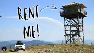 Overnight In A Fire Lookout | Fillet Mignon Dinner