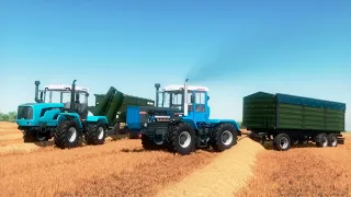 Farming Simulator 22 / Карта Кошмак #10 Уборка пшеницы