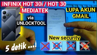 CARA BYPASS FRP INFINIX HOT 30i  Mediatek |LUPA AKUN GMAIL  INFINIX HOT 30i | Hot 30 new Security