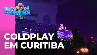 Coldplay desembarca em Curitiba com show emocionante no Estádio Couto Pereira