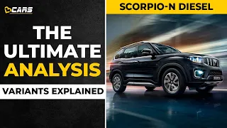 2022 Mahindra Scorpio-N Diesel Variants Explained | Z2, Z4, Z6, Z8, Z8L | MT, AT, 4WD | Oct