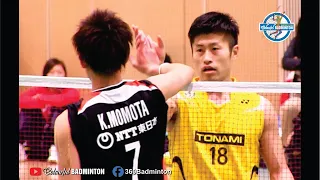 Turn Defensive to Attack: Exemplary Badminton Lessons by Kento MOMOTA | Kento Momota vs Sho Sasaki