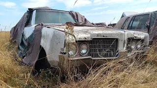 Rescued 69 Olds Ninety Eight 2 DR Convertible