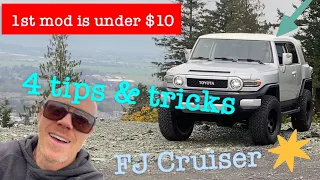 Easy FJ Cruiser modifications for under $10 these are so simple to do they are  a must!