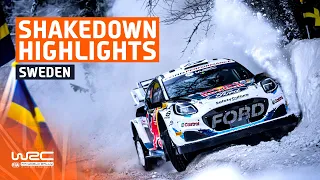 Shakedown Highlights | WRC Rally Sweden 2024