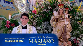 Quarta-Feira: Mistérios Gloriosos | Terço Mariano com @PadreManzottiOficial | 05/06/24