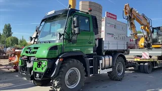 Der Unimog ist ideal für Lohnunternehmer.