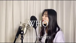 Lauv (Feat. BTS) - Who (acoustic ver.)(cover by Monkljae)