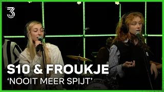 S10 en Froukje spelen ‘Nooit Meer Spijt’ | 3FM Live Box | NPO 3FM