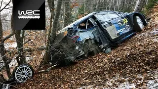 WRC Rallye Monte-Carlo 2019 Highlights SS9 + SS10 Ogier, Neuville, Latvalla, Mikkelsen, Evans.