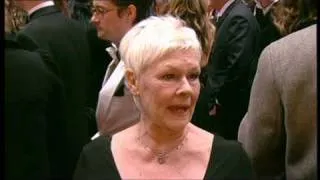 Dame Judi Dench on the Red Carpet