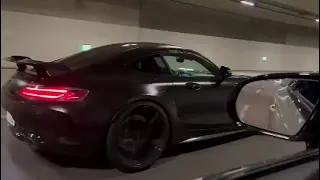 AMG GT C Catless Downpipes ￼ Elbtunnel Hamburg ￼