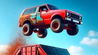 Upgrading a Car to Survive JUMPS! (BeamNG)