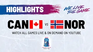 Highlights | Canada vs. Norway | 2023 #IIHFWorlds