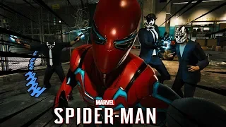 Marvel's Spider-Man - Demon Warehouse Harlem Spectacular Difficulty Gameplay [PS4 Pro]