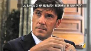 “La Banca ci ha rubato i risparmi di una vita”