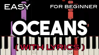 OCEANS ( LYRICS ) - HILLSONG UNITED | SLOW & EASY PIANO