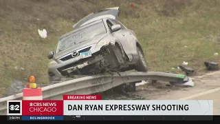Man wounded in Dan Ryan Expressway shooting