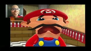Mario Reacts To AI Generated Images Reaction #SMG4