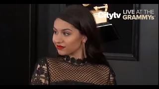 Alessia Cara looking classy on the red carpet | Citytv LIVE at the GRAMMYs