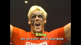 Steve Williams vs Sting   UWF Nov 29th, 1986