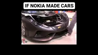 If nokia made car