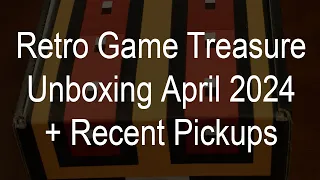 Retro Game Treasure Unboxing April 2024-AngryMonkeyGames