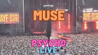 MUSE - PSYCHO 4K - Live Paris July 8 2023  #muse