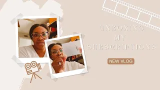 DECEMBER VLOG | UNBOXING MY SUBSCRIPTIONS | LOVE TAUNYA