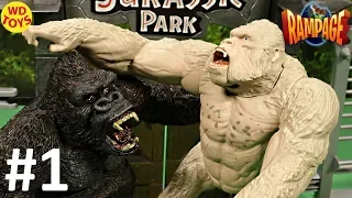 Rampage The Movie King Kong Vs Subject George Canister Contact Genetic Containment Division Unboxing