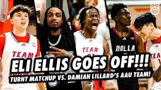 Eli Ellis GOES CRAZY in Front of Quavo?! Issac Ellis Gets HEATED VS.  Damian Lillard's AAU Team!