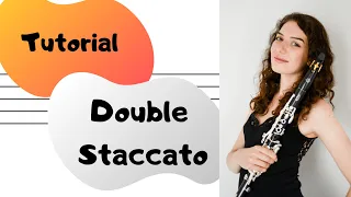 Clarinet Double Staccato/Double Tongue Tutorial No.1