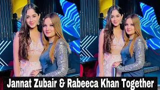 EVENT IN DUBAI | RABEECA KHAN AND @jannatzubairrahmani956 SONG LAUNCH🔥