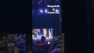 Megadeth at Irvine CA, Hangar 18 😱