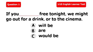 First and Second Conditionals Quiz | @mrlazyworld_kh