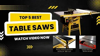 Table Saw || 5 Best Table Saws in 2022 || Buying Guide