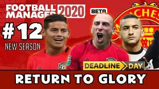 FOOTBALL MANAGER 2020 BETA EPISODE 12 - MANCHESTER UNITED