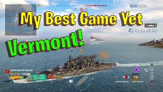 My Best Game Yet in Vermont! (World of Warships Legends)