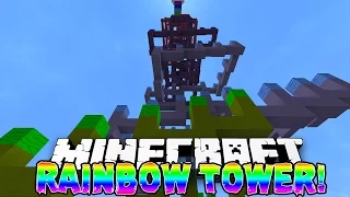 Minecraft - RAINBOW TOWER PARKOUR! w/ Preston & Vikkstar!