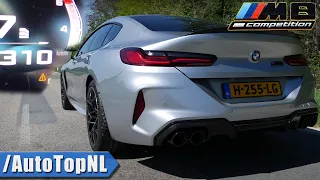 BMW M8 Competition Gran Coupe 0-310KM/H ACCELERATION & SOUND by AutoTopNL