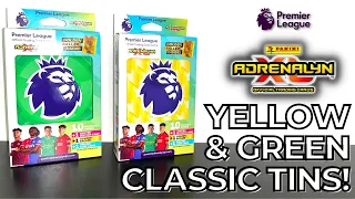 3 GOLDEN BALLERS! | PANINI ADRENALYN XL PREMIER LEAGUE 2024 | YELLOW & GREEN CLASSIC TIN OPENING!