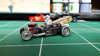 My hotwheels halloween custom showcase