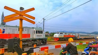 Palang Pintu Perlintasan Kereta Api Notog Patikraja Banyumas